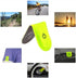 Fluorescent Green Night Running Reflector Light, LED Safety Magnetic Clip Light for Outdoor Walking, Cycling, Hiking