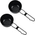 OUNONA 2pcs Iron Outdoor Cooking Pot Set Stew Pot for Camping Campfire