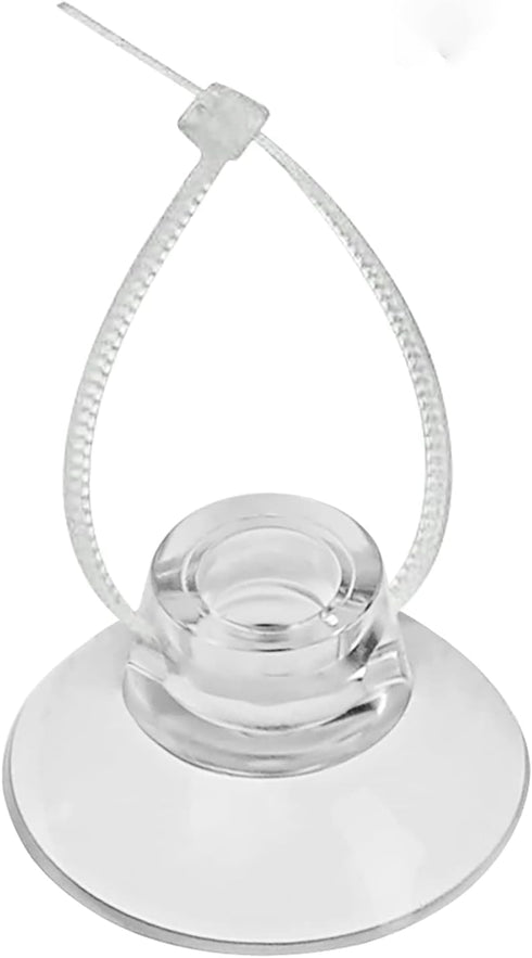 Pawfly 20 Pack Aquarium Suction Cups and 40 Adjustable Zip Ties Set for Fish Tank Tools, Moss, Airline Tubing