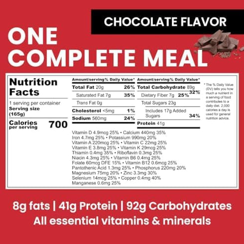 RecPak Performance Ultralight Instant Meals - 700 Cal 42g Protein Mixed Flavors (3-Pack)