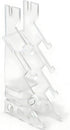 KAKUPPA 5-Slot Mini Fingerboard Display Rack, Transparent Acrylic Finger Skateboard Storage Stand, Finger Board