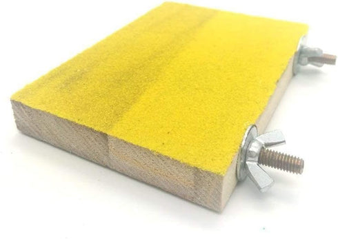 Litewoo Bird Perch Grinding Stand for Bird - 3.5" x 5.1" for Parrot Budgie Cockatiel
