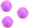 POPETPOP 3pcs Interactive Treat Dispensing Rubber for Dogs Engaging Food Release Toy