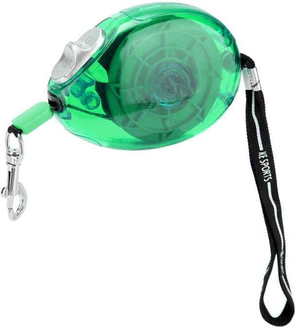 Retractable Dog Leash, Flexible Automatic Lightweight Nylon Traction Strap for Small Medium Dogs and Cats (Green)