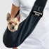 Small Service Dog Sling Carrier with ID Tag, EZ-Sling for Small Dogs, Includes Service Dog Law Handout Cards