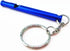 yueton 6pcs Colorful Slim Aluminium Whistles with Key Ring, Emergency Survival Whistle for Dog Training