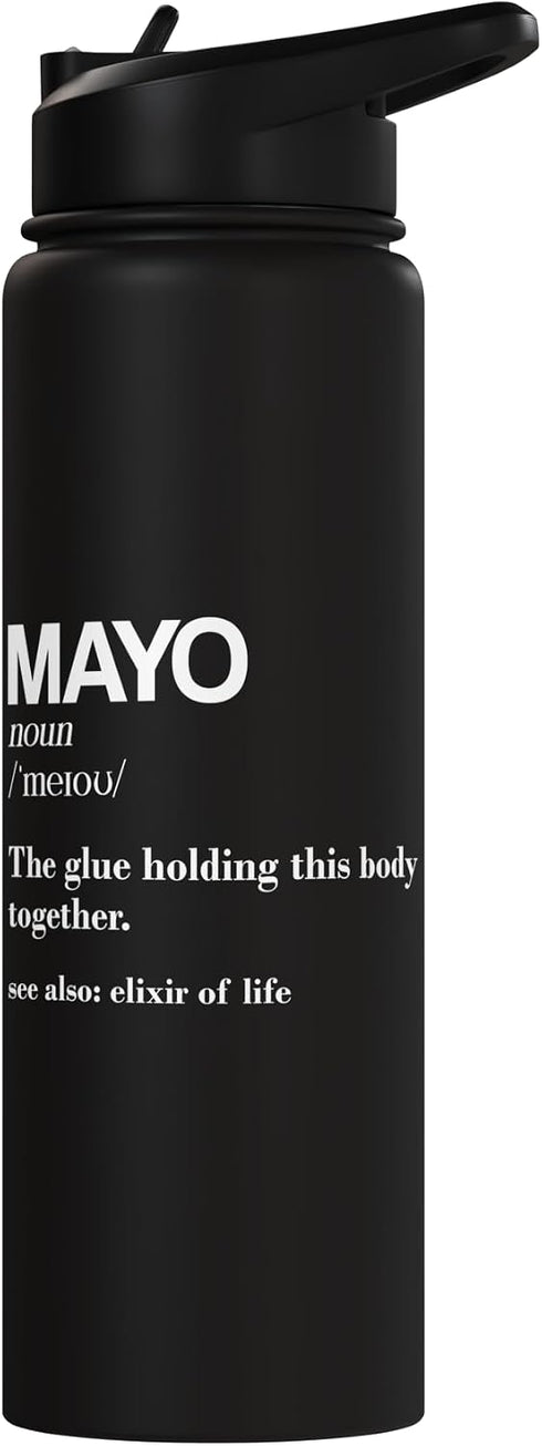 Mayo lover tee Mayonnaise mayo lover Stainless Steel Insulated Water Bottle