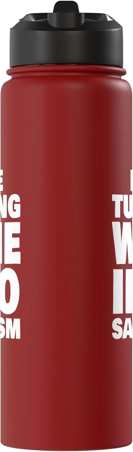 Funny Name Rose Designs Rose Turning Wine Into Sarcasm Funny Rose Name Stainless Steel Insulated Water Bottle