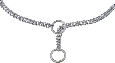 Alvalley Show Collar for Dogs, Slip Curve, Thickness 1.4 mm, 22 in