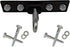 Qualward Heavy Bag Hanger Bracket for Wood Beam, Stainless Steel Swing Hangers for Ceiling Wall Mount