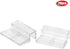 20Pcs Acrylic Universal Lid Clips for Rimless Aquariums, Clear Color Aquarium Glass Cover Holder (12mm)