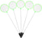 5pcs Aquarium Fish Net and Shrimp Net Set, Ultra-fine Mesh Plastic Sieve