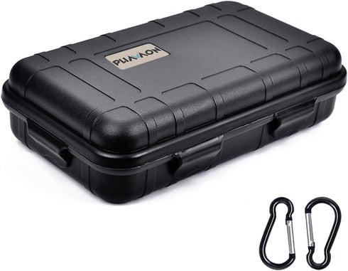 Waterproof Dry Storage Box, Protective Case for Outdoor Sports, Sealed Box with 2 U-Shape Buckles for Fishing, Camping,