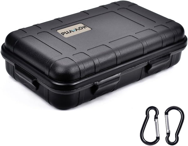 Waterproof Dry Storage Box, Protective Case for Outdoor Sports, Sealed Box with 2 U-Shape Buckles for Fishing, Camping,