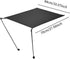 Yiju Camping Chair Shade Shelter,Lightweight Adjustable Portable Folding Chair Shade for Fishing Accessories Outdoor