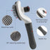 Self Cleaning Slicker Brush for Dogs, Cats, and Bunnies, Easy to Remove Loose Undercoat, Pet Massaging Tool