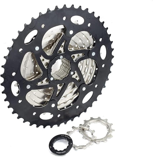 VG SPORTS 10 Speed Bicycle Cassette | 11-25T/11-28T/11-32T/11-36T/11-40T/11-42T | Compatible with Shimano Sram