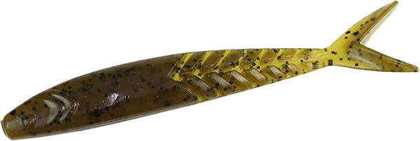 Zoom Bait Zoom Shimmer Shad Green Pumpkin
