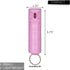 Police Magnum Keychain Pepper Spray 1 Pack 1/2oz - Maximum Heat Strength OC with Dye, Compact Case Holder