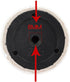 2-Pack Cat Tree Replacement Post 15.75" L, 2.75" Ø Green Cat Scratching Post with M8 Bolt