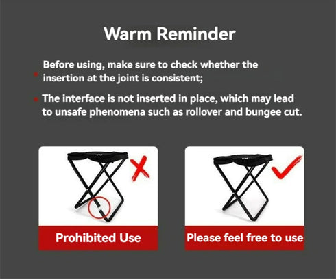 JWYTA Folding Stool Pencil Case Multifunctional Portable Outdoor Camping Chair and Handbag for Fishing Picnics