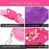 4 Pieces Small Pet Harness Vest and Leash Set, Cute Bowknot Chest Strap for Outdoor Walking, Small