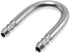 Maxmoral Aquarium U-Shape Connectors, Stainless Steel Fish Tank Air Pump Accessories CO2 System Tube Connector