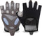OVOY Non-Slip Breathable Workout Fingerless Gloves for Men Women, Gym Fitness Gloves for
