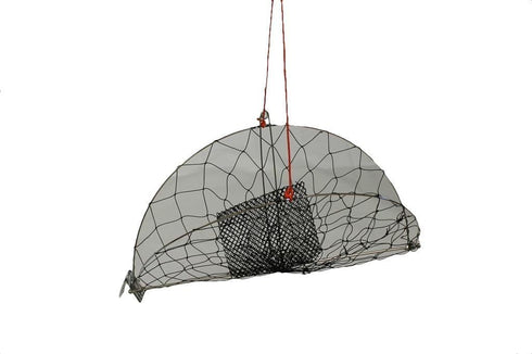 KUFA 2-Pack 100' (CR55x2) of Sports Casting Crab Trap with Rope and Bait Bag