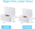 Woof Woof Dog Wipes Dispenser, Upgrade Size (8.2L x 4.9W x 3.9H inches), Dog Paw Butt Wipes Container Storage Box