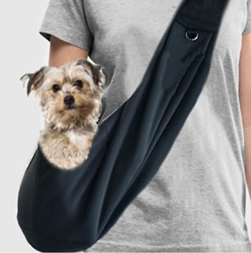 EZ-Sling Small Dog Sling Carrier, Comfortably Hold Your Small Dog Next to You