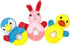 rooksta Animal Teether Grinding Pet Plush Plaything Dog Cat Sound Grinding Plaything Pet Plaything Supplies(Sky Blue)