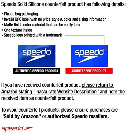 Speedo Unisex-Adult Silicone Elastomeric Swim Cap