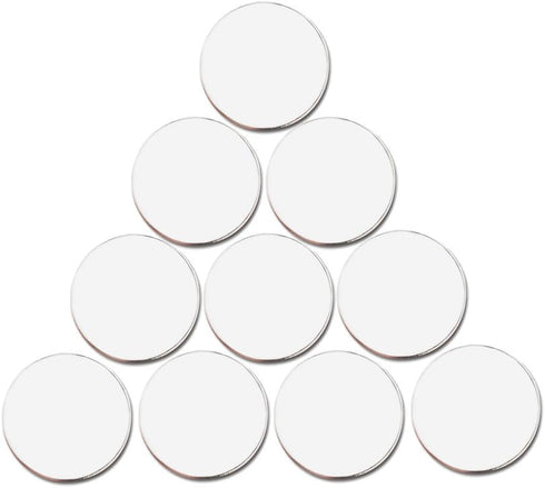 Blank Golf Ball Marker in 24mm, Suit for Custom Printing, Pack of