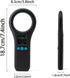 Treamvp ISO11784/85/FDX-B/EMID 134.2KHz/125KHz 500 Pet Microchip Scanner, Handheld Animal Micro Chip Reader