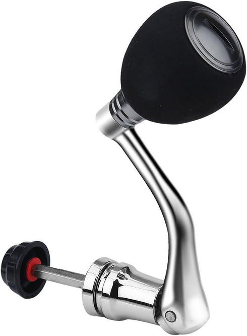 (4000 5000 6000 Fishing Reel Handle Replacement, Reel Replacement Power Handle Metal Fishing Reel Rocker Arm Grip