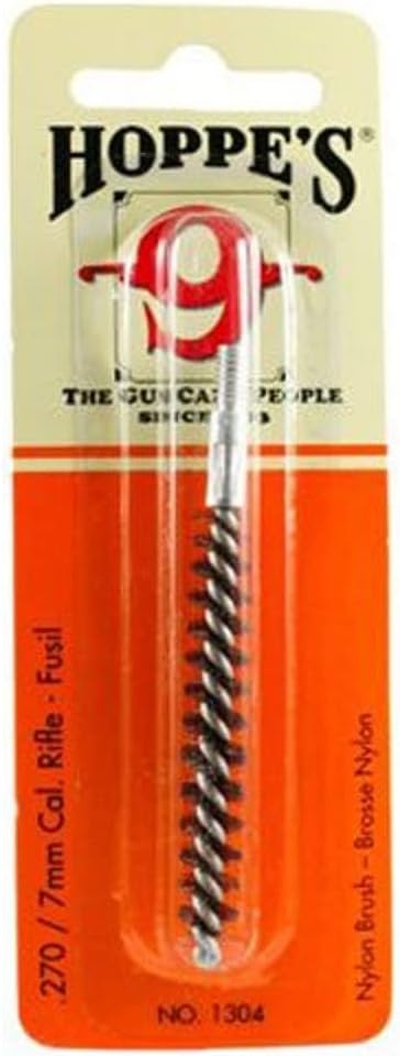 Hoppe's Nylon Brush for .270 Caliber 7mm, Card E/F