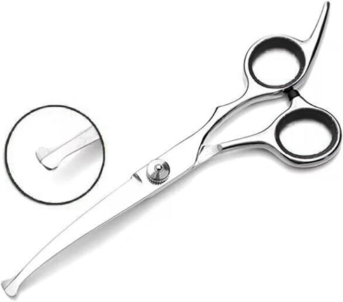 5 in1 Tips,4CR Dog Grooming Scissors Kit,Professional Pet Grooming Scissors with Safety Round Stainless Steel Sharp