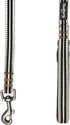 Blueberry Pet 3M Reflective Nylon Dog Leash with Soft Handle, Multi-Colored Stripe, Olive & Blue-Gray, Small