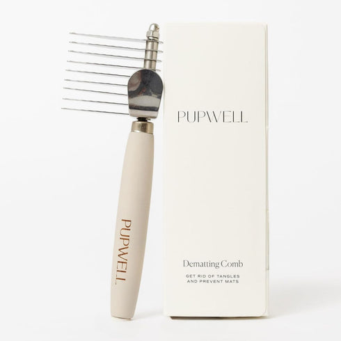 Dematting Fur Rake and Detangling Comb Tool for Untangling Matted or Knotted Hair