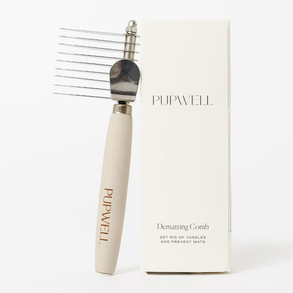 Dematting Fur Rake and Detangling Comb Tool for Untangling Matted or Knotted Hair