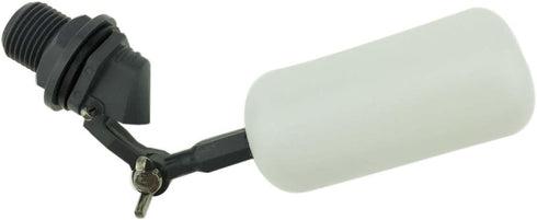 Malida Mini PVC Float Ball Valve, 1/2 Supply Male Thread Automatic Shut Off for Aquariums and Hydroponics