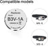 Abeden B3V 1A Lithium Replacement Batteries, 6 Pack for High Tech Pet Electronic Collar Model MS-4, MS-5