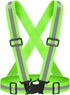 High Visibility Reflective Safety Vest, Adjustable Reflective Gear for Running, Walking, Jogging, Hiking, Night Cycling