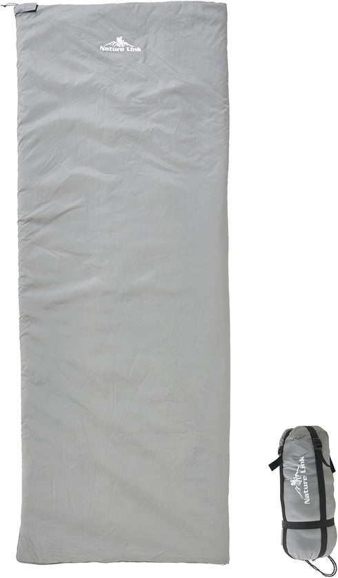 Ultralight Backpacking Sleeping Bag 1.7lbs, Warm Weather 50?-63?, Waterproof Compact Lightweight