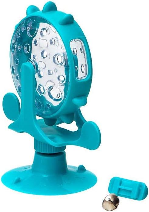 Windmill Treat Dispenser for Cats with Suction Cup