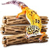 SunGrow Leopard Gecko Cholla Wood, 5 Inches Long, 6-Pack, Create Basking Spot for Lizards and Bearded Dragons