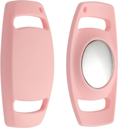 Airtag Dog Collar Holder, Anti-Lost Silicone Case for Air Tag GPS Tracking, Compatible with Dogs Cats Pets Collar (1