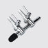 Aquarium Air Pump Splitter 7 in 1 Set - 2-Way Air Flow Control Lever Valve, 2 Non-Return Check Valves & 4 Suction Cups