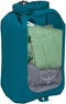Osprey 12L Waterproof Dry Sack with Window, Waterfront Blue